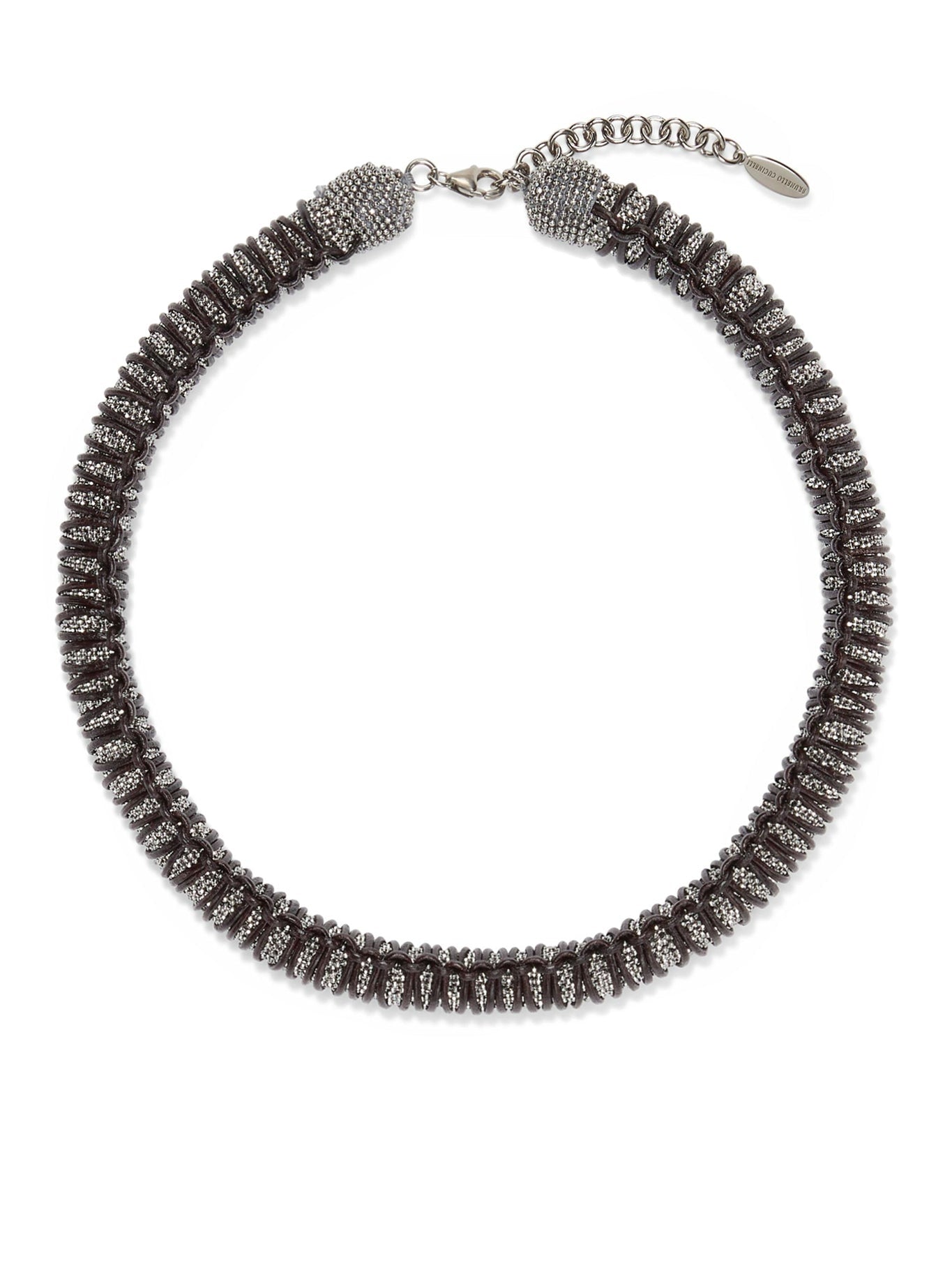 Silver Brass Necklace