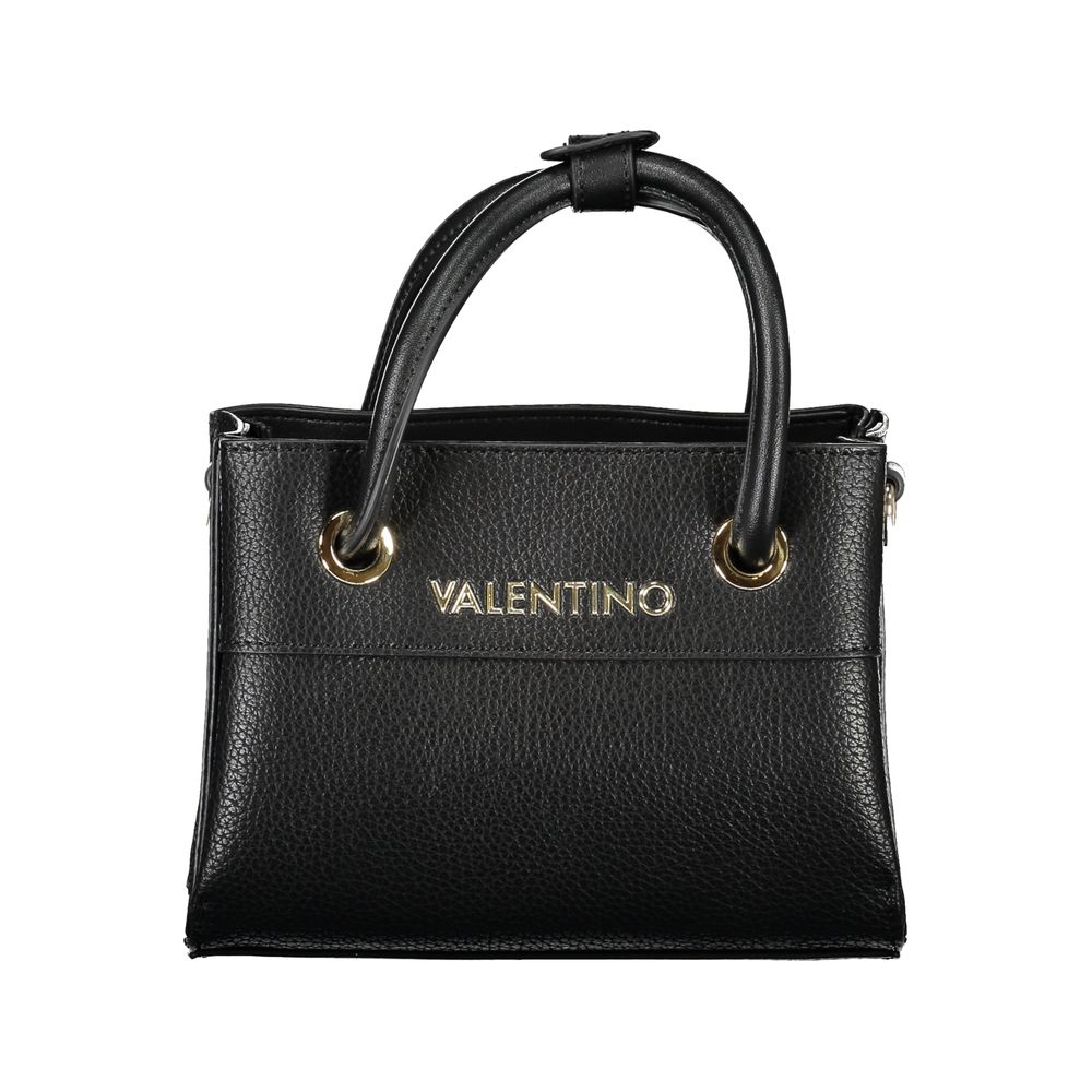 Nero Polyurethane Women Handbag