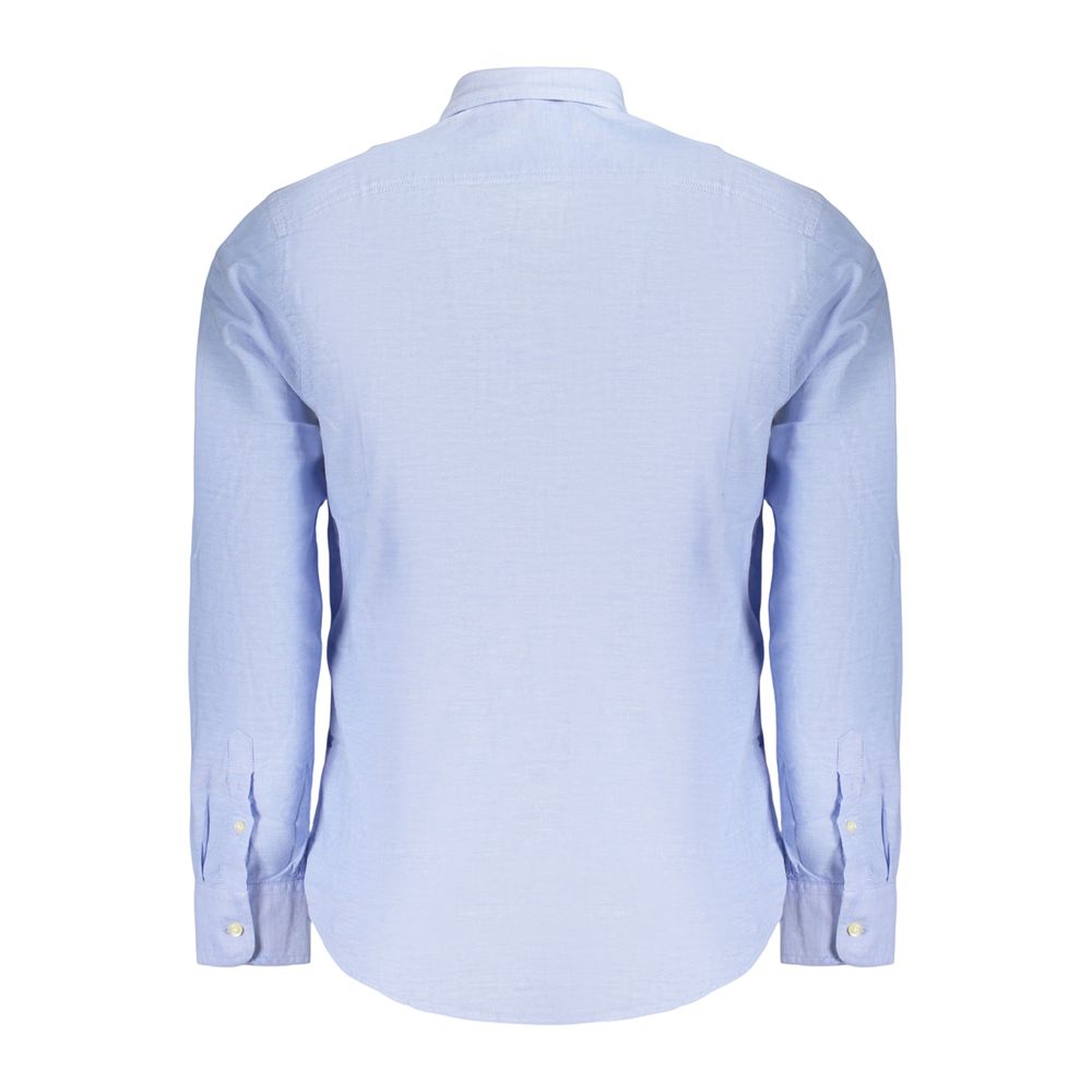 Azzurro Cotton Men Shirt