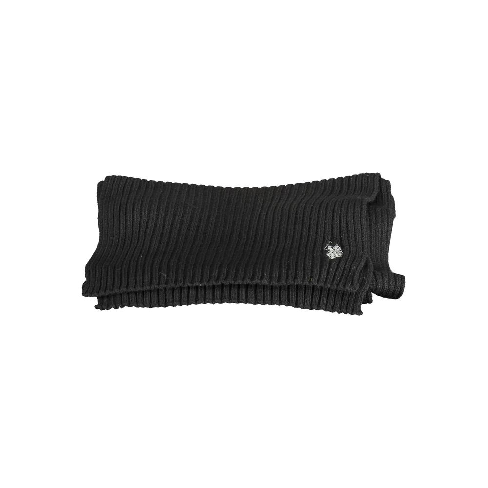 Black Wool Scarf