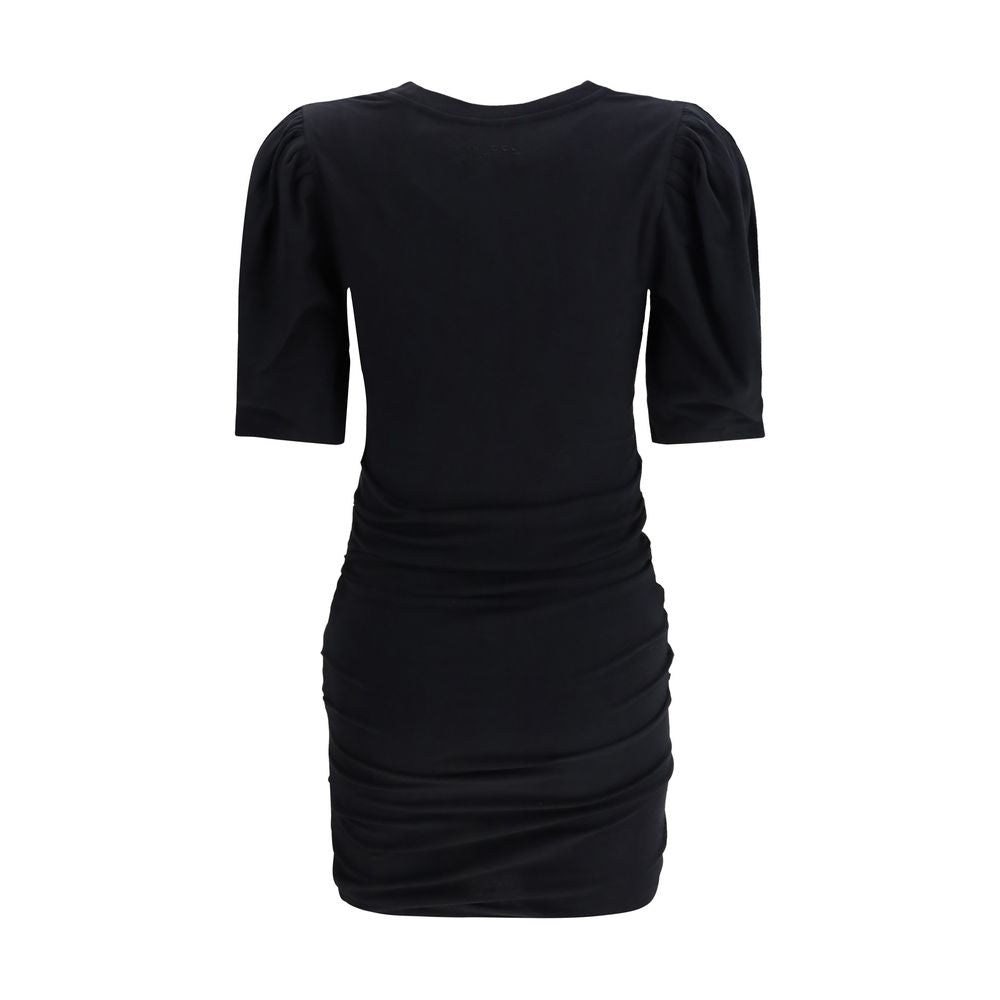 Black Cotton Casual Dress Black Cotton Casual Dress