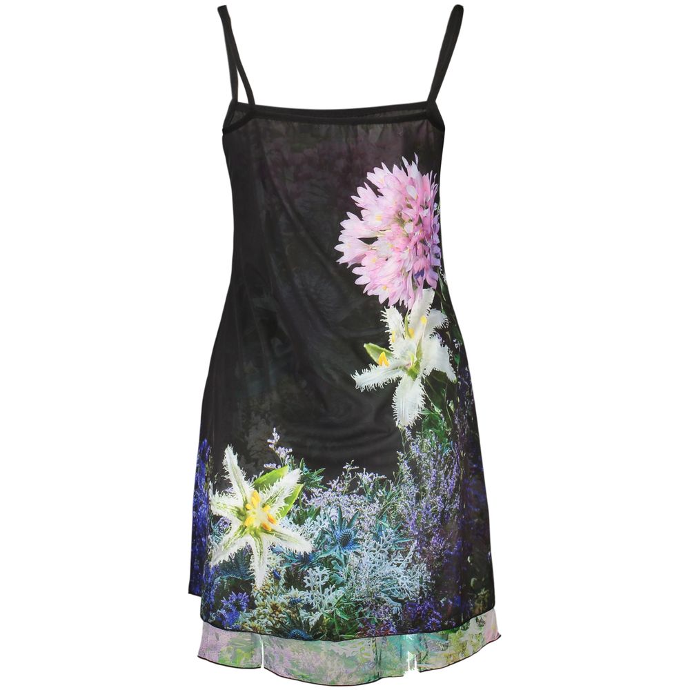 black polyester dress Francisca Black Mini Dress Black / XL main image 0